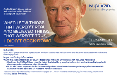 NUPLAZID brochure